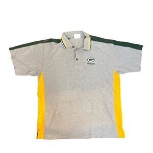 Vintage 90s Green Bay Packers Polo Large